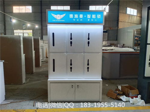 四川南充洲明翰源锁架子智能锁展示柜旋转装修设计